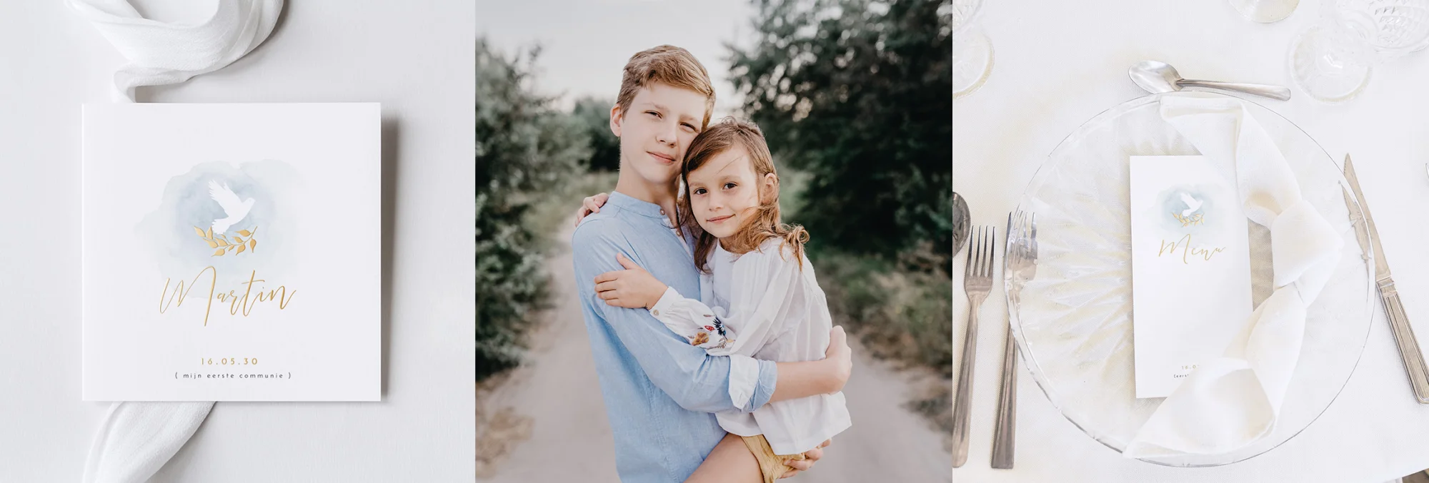 Een met goud bewerkte creatie