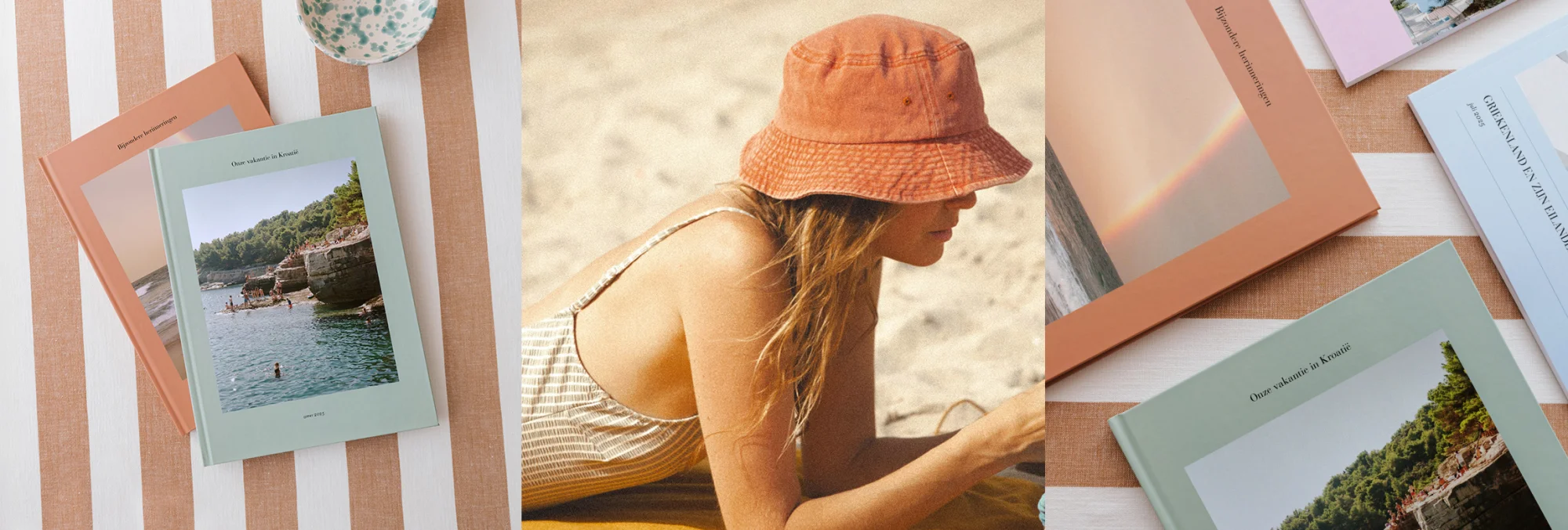 Gekleurde fotoboeken