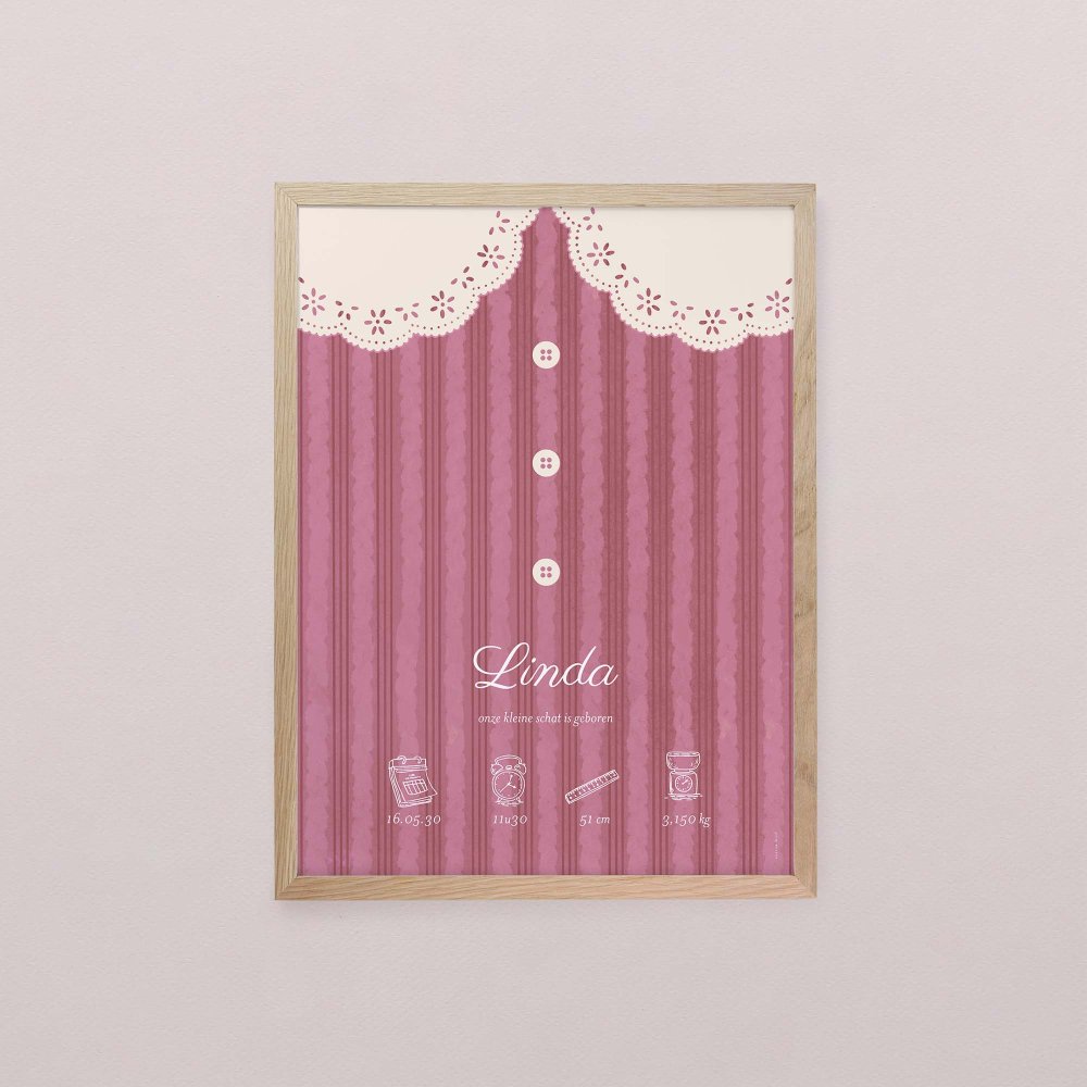 Claudine - roze