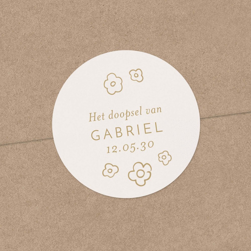 Klein goud konijntje