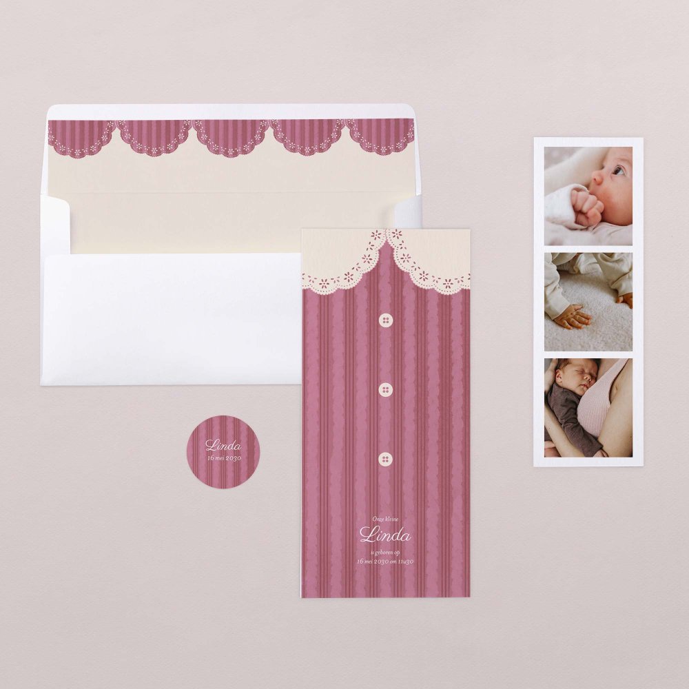 Claudine - roze