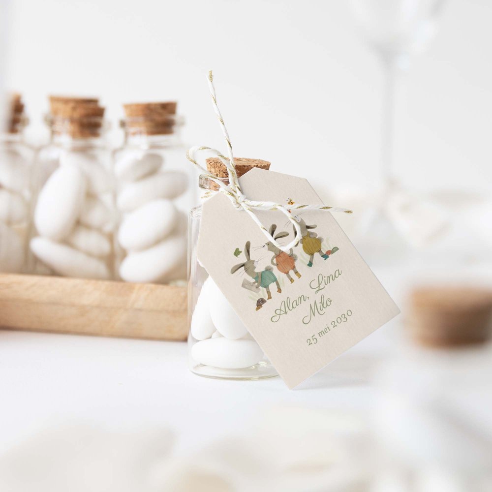 Drie kleine konijntjes