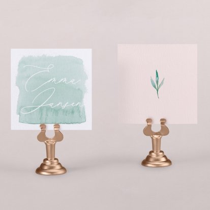 Naamkaart bruiloft  Shabby