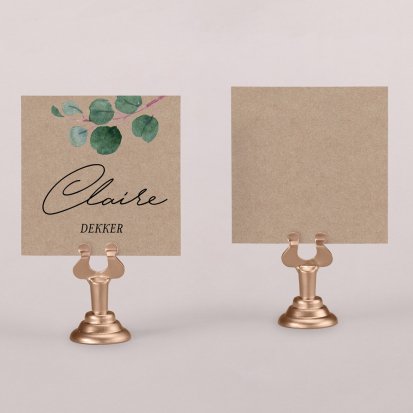 Naamkaart bruiloft  Royal Velvet