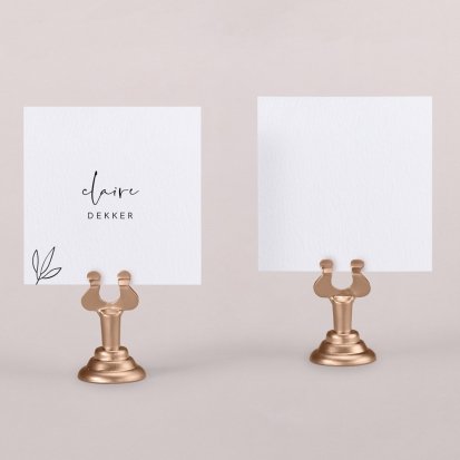 Naamkaart bruiloft  Lina