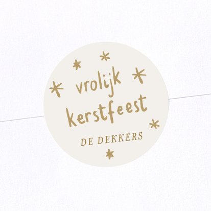 Precious message - Gold