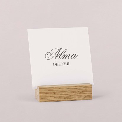 Naamkaart bruiloft  Sweet roses