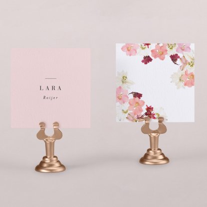 Naamkaart bruiloft  Love Letter II