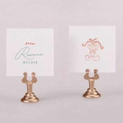 Naamkaart bruiloft  Cycladen
