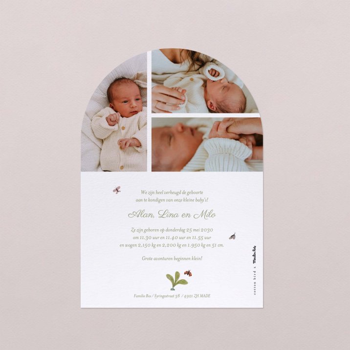 Drie kleine konijntjes