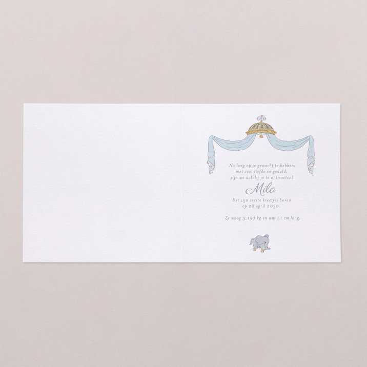 Mijn kleine baldakijn